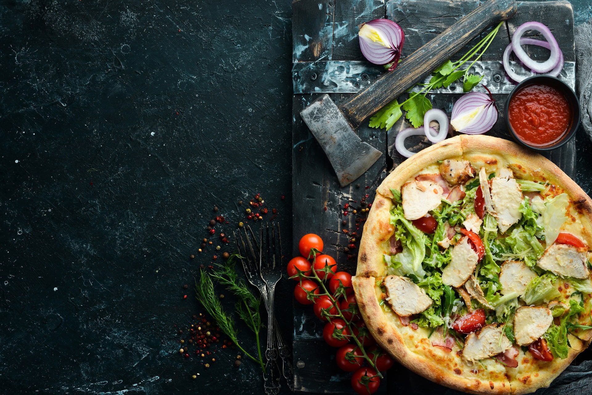 Pyszna Pizza<br>Wypasiony Burger